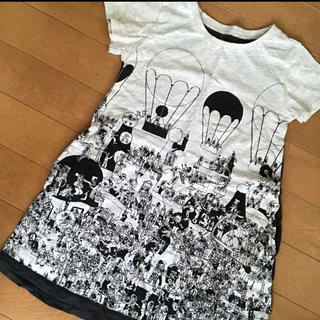 グラニフ(Design Tshirts Store graniph)の110☆グラニフウォーリーワンピース(ワンピース)