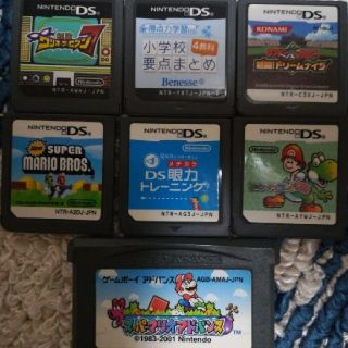 ニンテンドウ(任天堂)のNINTENDO　DS lite　ソフトセット(携帯用ゲームソフト)