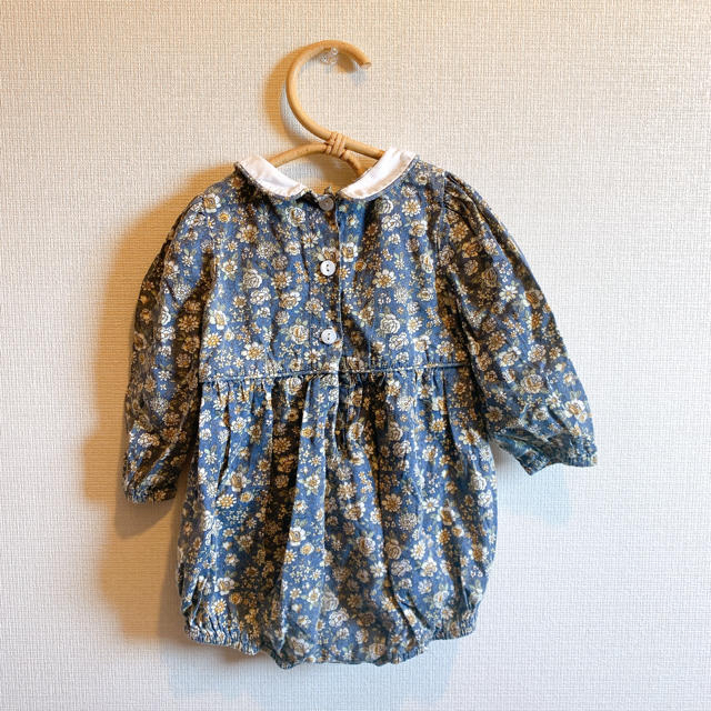 Caramel baby&child (キャラメルベビー&チャイルド)のlittle cotton clothes ロンパース　12-18m キッズ/ベビー/マタニティのベビー服(~85cm)(ロンパース)の商品写真