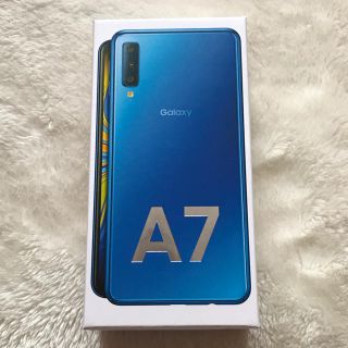 galaxy A7 ブルー 2台 OPPO A5 2020 1台 新品未使用