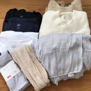 ギャップ(GAP)のユニクロ GAP カジュアル服セット(Tシャツ(長袖/七分))