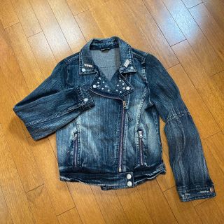 ザラ(ZARA)のデニムジャケット Gジャン デニムライダースジャケット(Gジャン/デニムジャケット)