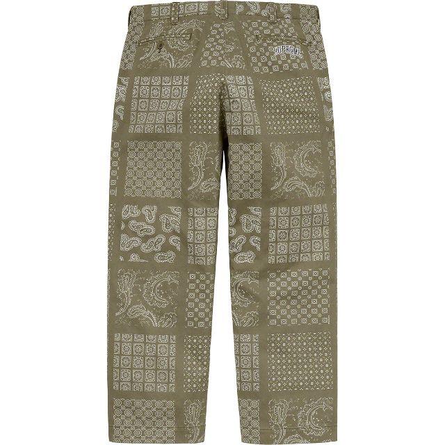 サイズ32 Supreme Paisley Grid Chino Pant