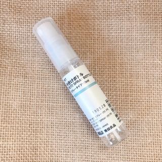 ムジルシリョウヒン(MUJI (無印良品))の【無印良品】無印ＰＥＴ小分けボトルスプレータイプ・１８ｍｌ(ボトル・ケース・携帯小物)