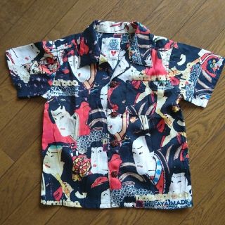 ブーフーウー(BOOFOOWOO)の【美品】BooFooWoo 110 和柄シャツ(ブラウス)