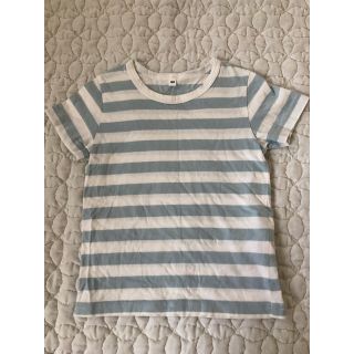 ムジルシリョウヒン(MUJI (無印良品))の無印良品 ボーダーTシャツ 100(Tシャツ/カットソー)