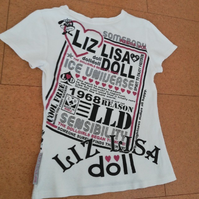 LIZ LISA doll(リズリサドール)のLIZ LISA doll Tシャツ　F レディースのトップス(Tシャツ(半袖/袖なし))の商品写真