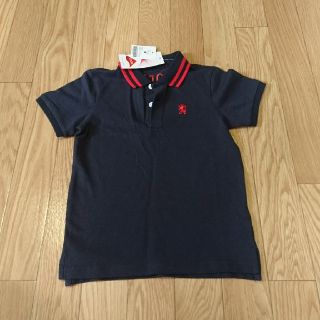 ジャンルーカジョルダーノ(Gianluca Giordano)の新品タグ付☆ GIORDANO ジョルダーノ ポロシャツ 110cm ネイビー(Tシャツ/カットソー)