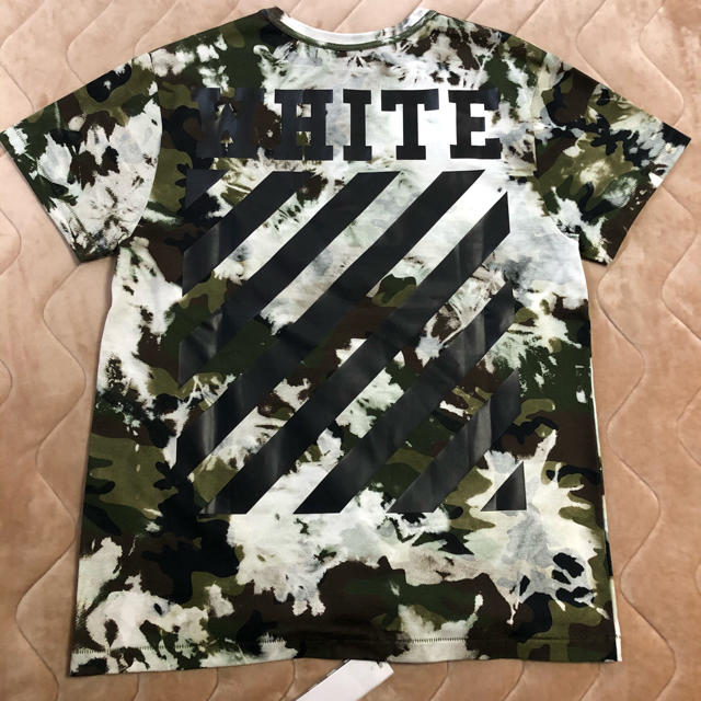 OFF-WHITE カモ柄Tシャツトップス