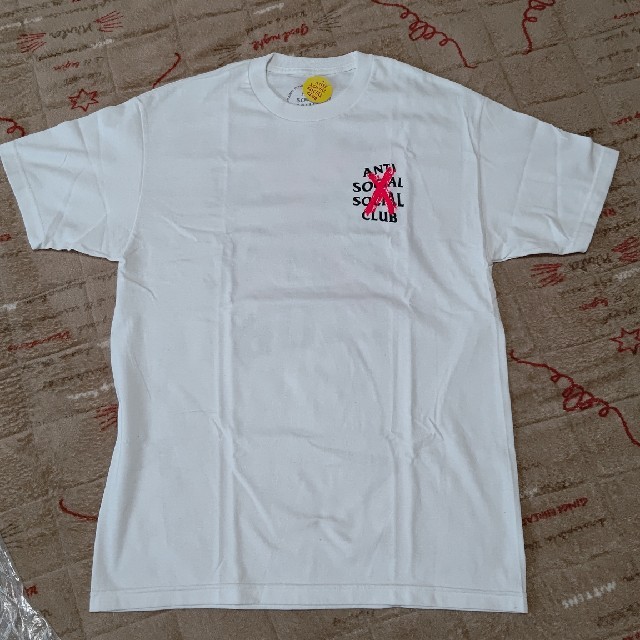 ANTI(アンチ)のanti social socialCLUB Tシャツ白 メンズのトップス(Tシャツ/カットソー(半袖/袖なし))の商品写真