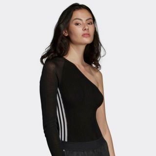 アディダス(adidas)のadidas アディダス ボディスーツ カットソー トップス タグ付き OT(Tシャツ(長袖/七分))