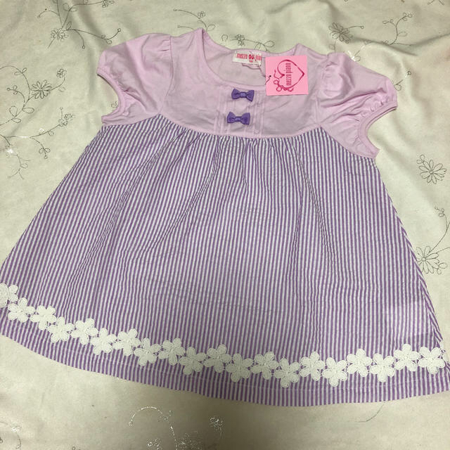 mezzo piano(メゾピアノ)のメゾピアノ　120cm キッズ/ベビー/マタニティのキッズ服女の子用(90cm~)(Tシャツ/カットソー)の商品写真