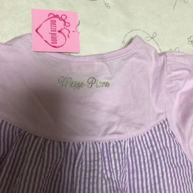 mezzo piano(メゾピアノ)のメゾピアノ　120cm キッズ/ベビー/マタニティのキッズ服女の子用(90cm~)(Tシャツ/カットソー)の商品写真