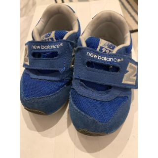 ニューバランス(New Balance)のニューバランス　13センチ　子ども　靴　青(スニーカー)