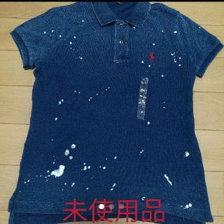 ポロラルフローレン(POLO RALPH LAUREN)の【最終値下げ/未使用品】ポロシャツ　スキニーポロ　レディース　Mサイズ(ポロシャツ)