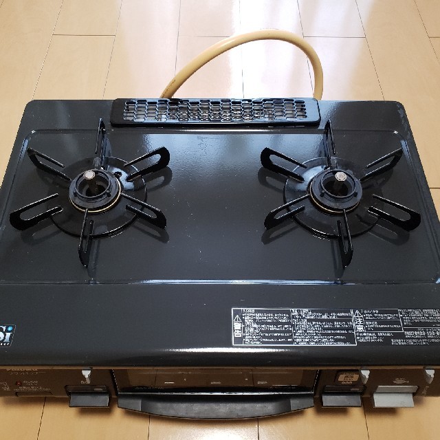 和風 都市ガス用ガスコンロ パロマフラットトップIC-N900B-R - 通販 ...