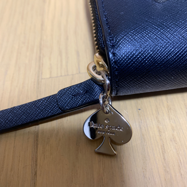 【新品早い者勝ち】ケイトスペード ラウンドファスナー 長財布 猫 新品未使用