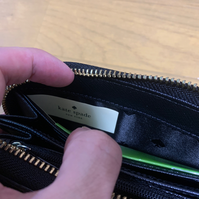【新品早い者勝ち】ケイトスペード ラウンドファスナー 長財布 猫 新品未使用