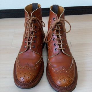 トリッカーズ(Trickers)のトリッカーズ　m2508 stow 7ハーフ　マロンアンティーク(ブーツ)