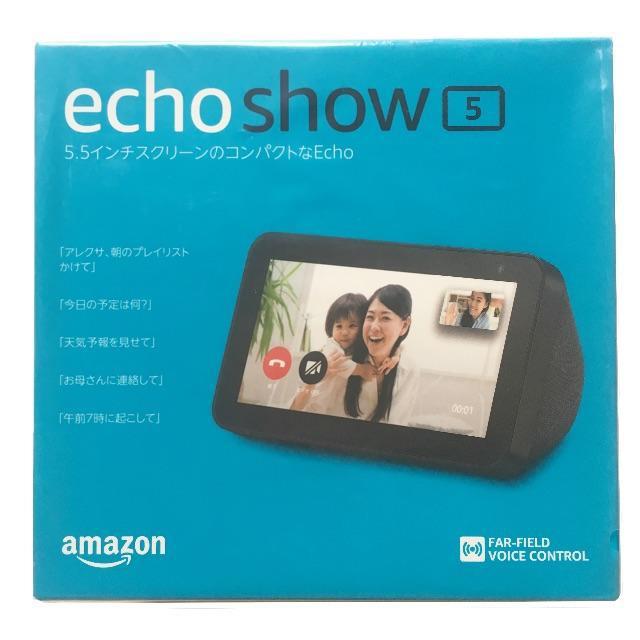 Echo Show 5 (エコーショー5) スクリーン付きスマートスピーカー ...