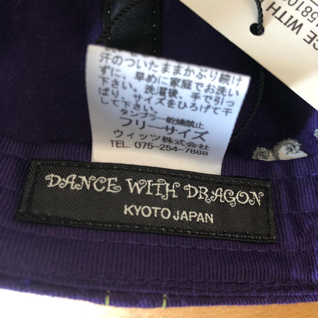 Dance With Dragon(ダンスウィズドラゴン)の新品未使用　ダンスウィズドラゴン  キャップ スポーツ/アウトドアのゴルフ(その他)の商品写真