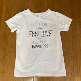 ジェニィ(JENNI)のジェニィラブ　JENNILOVE Ｔシャツ　白　ストレッチ　160(Tシャツ/カットソー)