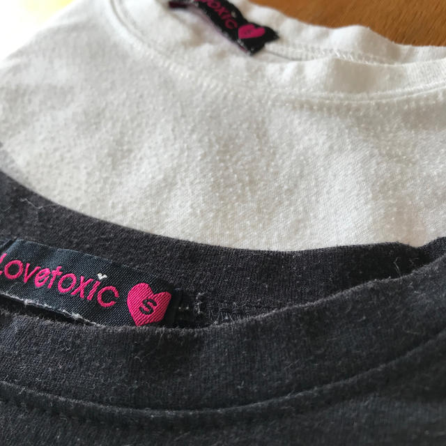 lovetoxic(ラブトキシック)のLovetoxic Tシャツ140 ２枚組 キッズ/ベビー/マタニティのキッズ服女の子用(90cm~)(Tシャツ/カットソー)の商品写真