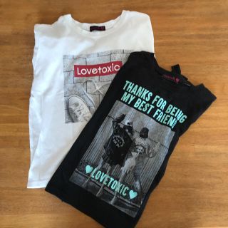 ラブトキシック(lovetoxic)のLovetoxic Tシャツ140 ２枚組(Tシャツ/カットソー)