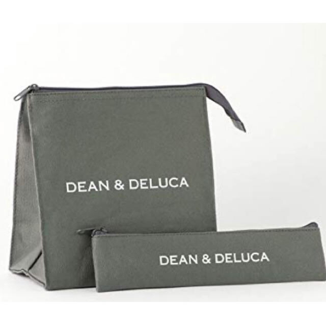 DEAN & DELUCA(ディーンアンドデルーカ)のディーン&デルーカ  ランチバッグ&カトラリーポーチ セット 付録 レディースのファッション小物(ポーチ)の商品写真
