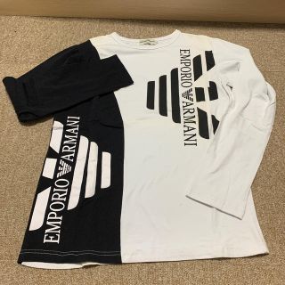 エンポリオアルマーニ(Emporio Armani)のEMPORIO ARMANI ロングTシャツ　メンズLサイズ(Tシャツ/カットソー(七分/長袖))