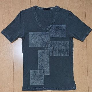 シェラック(SHELLAC)の未使用品 SHELLAC ニュースペーパー顔料加工T 5351 トルネードマート(Tシャツ/カットソー(半袖/袖なし))