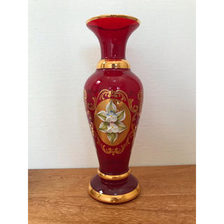 ベネチアガラス　花瓶(花瓶)