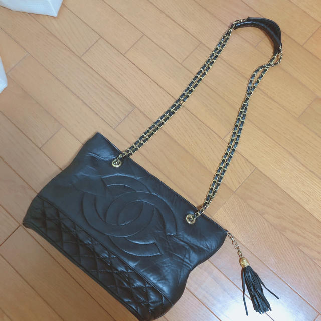 CHANEL ♡ チェーン付きトートバッグ