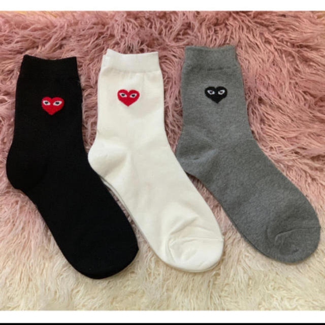 COMME des GARCONS(コムデギャルソン)の靴下 ３足セット✩﻿ レディースのレッグウェア(ソックス)の商品写真