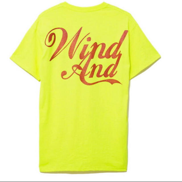 wind and sea Tシャツ　グリッター/イエロー メンズのトップス(Tシャツ/カットソー(半袖/袖なし))の商品写真