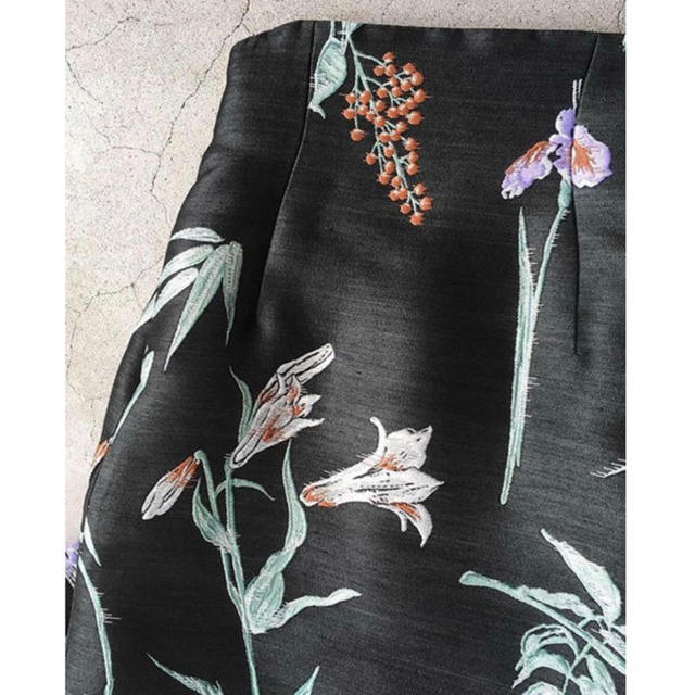 mame】Flower Double Closs Skirt mame】Flower Double Closs Skirt