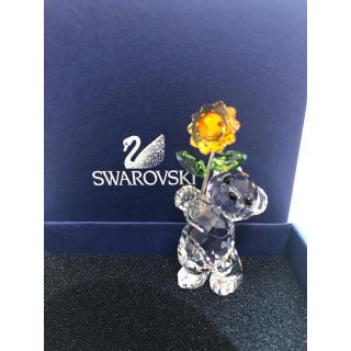 スワロフスキー(SWAROVSKI)の【新品】スワロフスキー　特別なあなた　置物(置物)