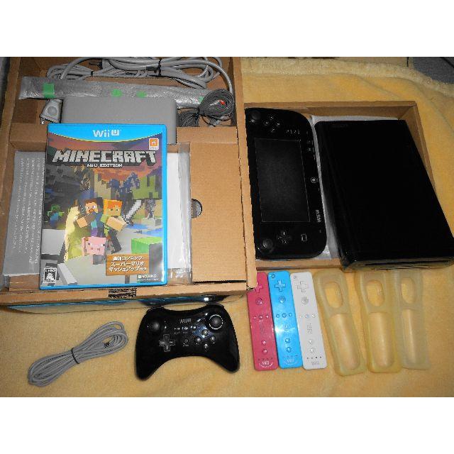 任天堂 - ☆★ 中古 Wii U プレミアムセット 32GB ブラック おまけ付 ★☆