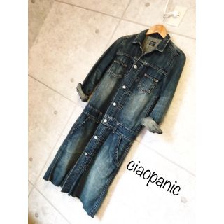 チャオパニック(Ciaopanic)の【引越し大SALE】デニムワンピース(ロングワンピース/マキシワンピース)