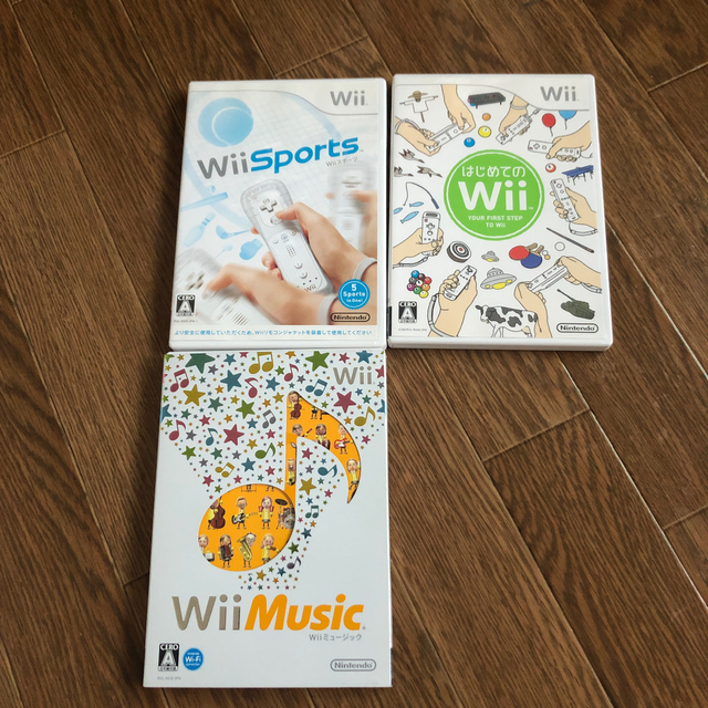 Wii(ウィー)のWiiソフト3本　専用出品 エンタメ/ホビーのゲームソフト/ゲーム機本体(家庭用ゲームソフト)の商品写真