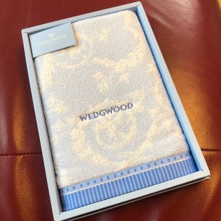 ウェッジウッド(WEDGWOOD)のウェッジウッド タオル 新品未使用 ブルー(タオル/バス用品)