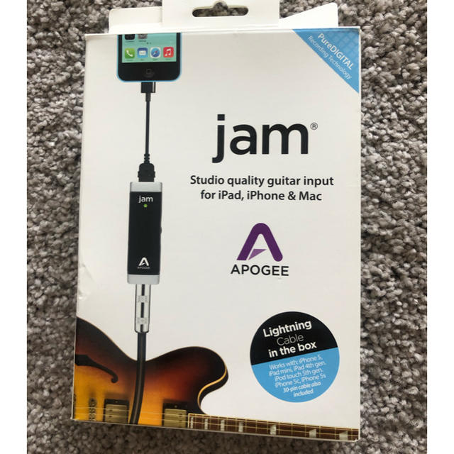 美品 Apogee Jam オーディオインターフェース