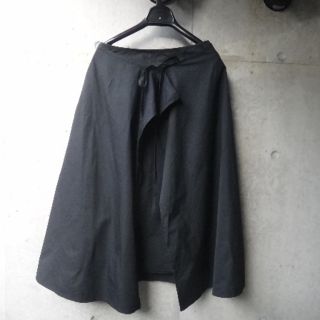 ヨウジヤマモト(Yohji Yamamoto)のヨウジヤマモト プリュスノワール　オーバースカートセット(ロングスカート)