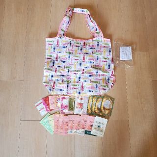 ロクシタン(L'OCCITANE)の新品❗ L'OCCITANE エコバッグ 内ポケット付　サンプル20点以上おまけ(エコバッグ)