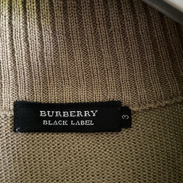 BURBERRY BLACK LABEL(バーバリーブラックレーベル)のバーバリー　トップス　サイズ3 メンズのトップス(ニット/セーター)の商品写真