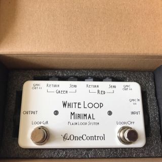 One Control White Loop ループスイッチャー(エフェクター)