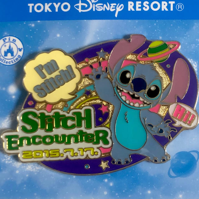 STITCH - ピンバッジ ①ディズニーランド32周年 ②スティッチ STITCH - ピンバッジ ①ディズニーランド32周年 ②スティッチ