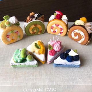 フェルトケーキセット(おもちゃ/雑貨)