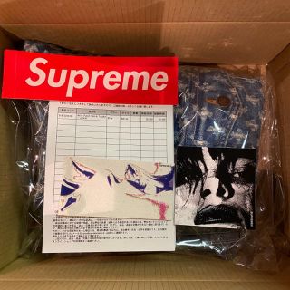 シュプリーム(Supreme)の【ブルーM】Hole Punch Denim Trucker Jacket(Gジャン/デニムジャケット)