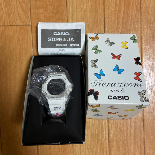 G-SHOCK(ジーショック)の限定 G-SHOCK mini シエラレオンコラボモデル 新品 メンズの時計(腕時計(デジタル))の商品写真